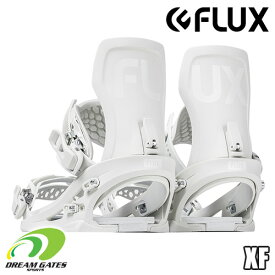 【納期B】FLUX【23/24・XF：WHITE】フラックス　エックスエフ　スノーボード　バインディング　フリーライディング　カービング　パウダー　オールラウンドモデル