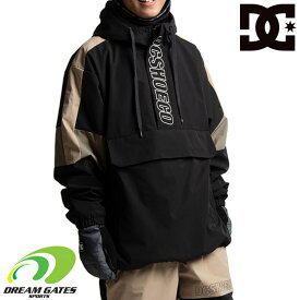 【RSL】即出荷 DC SHOE [DJK223902_BLK] スノージャケット【22 DC SNOW ANORAK】22/23snowディーシーシューズ アノラック スノボジャケット スノーボードウェア ※ジャケットのみの販売ページです【旧品特価】