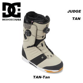 DC ディーシー スノーボード ブーツ JUDGE TAN/Tan 23-24 モデル [ADYO100075]