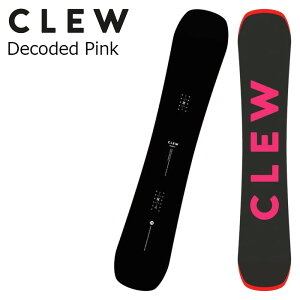 CLEW �N�����[ �X�m�[�{�[�h �� Decoded Pink