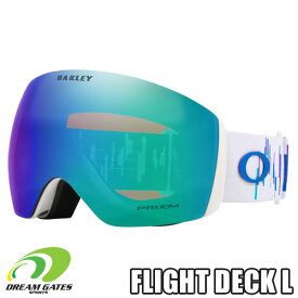 【純正ゴーグルケース付き】OAKLEY【23/24・FLIGHT DECK L｜MIKAELA SHIFFRIN SIGNATURE：PRIZM ARGON IRIDIUM】[7050E000][OO7050-E0]　オークリー　フライトデック　フライトデッキ　エル　スキー　スノーボード　ゴーグル　安心の日本正規品　メーカー二年保証