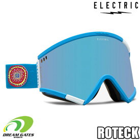 ELECTRIC【23/24・ROTECK｜ARTHUR LONGO COLLAB：ATOMIC ICE CONTRAST】エレクトリック　ローテック　スキー　スノボ　スノーボード　ゴーグル　平面ダブルレンズ採用モデル