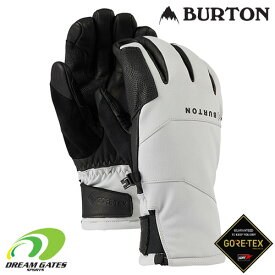 【RSL】Burton【23/24・[ak] Clutch GORE-TEX Gloves｜Gray Cloud】バートン　エーケー　クラッチ　ゴアテックス　グローブ　五本指　スキー　スノーボード