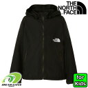 THE NORTH FACE 【Compact Jacket：K（ブラック）】ノースフェイス　コンパクトジャケット　キッズ　ジュニア　子供用…