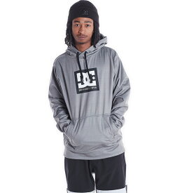 【RSL】撥水パーカー DC SHOE [DPO213005_GRY1]【21 SHELL FLEECE PARKA】メンズ ユニセックスMens ディーシーシューズ 男性用 アパレル プルオーバーフーディー フリースパーカー スノーボード スケートボード ※パーカーのみの販売です