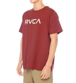 RVCA【BA041204_BRX ワイン】半袖Tシャツ ルーカ メンズ BIG RVCA S/S Tシャツ 男性用 [メール便対応可]
