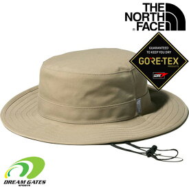 THE NORTH FACE【GORE-TEX HAT：クラシックカーキ(CK)】NN02304_CK　ノースフェイス　ゴアテックスハット　レインウェア　トレッキング用防水ハット　キャンプ　アウトドア　バケットハットよりも少しツバが広めのシルエットを採用しています