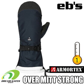 【即出荷】eb's【23/24・OVER MITT STRONG：NAVY】エビス　オーバーミット　ストロング　お持ちのグローブを手軽にカービンググローブに変えるオーバーグローブ　耐久性に優れる素材を手のひらに使用しています!!　グローブの上から装着するアイテムです!!