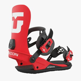 【RSL】UNION ユニオン【23/24・STRATA：Red】ストラータ スノーボード スノボ ビンディング バインディング メンズ ユニセックス snowboard binding