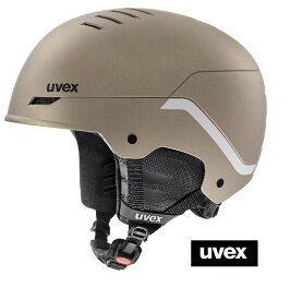 【納期B】uvex 22/23 [ウベックス]【uvex wanted：ソフトゴールド／シルバーストライプマット】大人用　ヘルメット　56.6.306.4007 // 58-62（実際のサイズは58-61になります）。