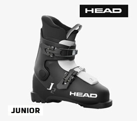 【納期B】HEAD【23/24・J2：Black/White】[603556]ヘッド　スキーブーツ　ジュニア　キッズ　子供用　　ツーバックル　ビギナー　初心者　初級者　スキー靴
