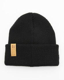 【RSL】BILLABONGレディース【BC014917_BLK】ビーニー22FW [ 2WAY BEANIE] ビラボン　ニットキャップ　女性用　[メール便対応可]　※こちらはビーニーのみの販売となります。