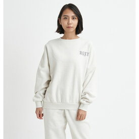 【RSL】ROXY ロキシー [RPO234020_HER] クルーネックトレーナー 23FW【JIVY PULLOVER】スウェット トップ レディス レディース 女性用 スウェット ドロップショルダー ルーズフィット◎トップスのみの販売です。日本サイズです。