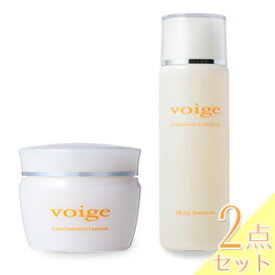 【5%OFFセット商品】人気スキンケアアイテムのスペシャルセット！voigeスキンコンセントレート50g×voigeスキンローション120ml（クリーム×化粧水）