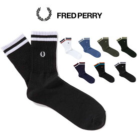 FRED PERRY フレッドペリー ティップド ショート ソックス / メンズ 靴下 Tipped Short Socks F19998