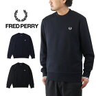 FREDPERRYフレッドペリーCREWNECKSWEATSHIRTクルーネックスウェットシャツ/メンズ長袖M7535