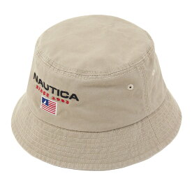 【50%OFFセール】 NAUTICA ノーティカ ソルティ ロゴ バケット ハット / メンズ レディース 帽子 バケット ハット SORTY LOGO EMB BUCKET HAT NT065