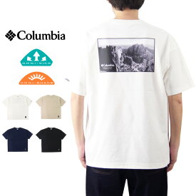 Columbia コロンビア ミラーズ クレスト グラフィック ショートスリーブ ティー / メンズ 半袖 Tシャツ リラックスフィット オムニウィック オムニシェイド Millers Crest Graphic SS Tee PM0795