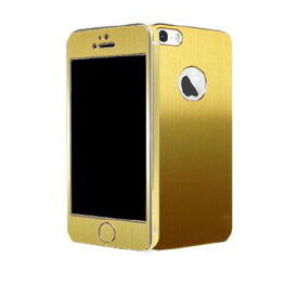 【送料無料】iPhone 5s/5 両面保護 アルミパネル ゴールド SAJ5S-GLD /在庫あり/Aluminiza gold【スマートフォンアクセサリー スマートフォン用スキンシール 】