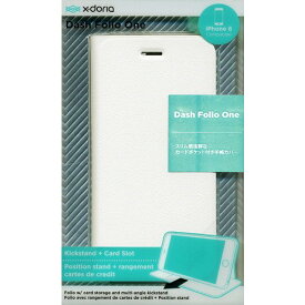 iPhone6s, iPhone6 ケース ラスタバナナ X-doria Dash Folio One ホワイト 手帳型XI6ADF002 /在庫あり/ アイフォン カバー スマホケース 送料無料