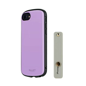 iPhone SE 第3世代 / SE 第2世代 / 8 / 7 / 6s / 6 ケース LN-ISS22PLAPP 超軽量・極薄・耐衝撃 ハイブリッドケース パープル LEPLUS NEXT「PALLET AIR」 ( スマホベルト付属 ) 紫/ 在庫あり/ 送料無料 iphone se iphone 8 / 7 スマホケース スマホカバー