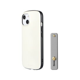 iPhone 14 / iPhone 13 ケース LN-IM22PLBWH 超軽量・極薄・耐衝撃 ハイブリッドケース ホワイトベージュ LEPLUS NEXT「PALLET AIR BAND」 ( スマホバンド付属 ) 白 / 在庫あり/ 送料無料 iphone 14 iphone 13 スマホケース スマホカバー
