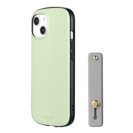 iPhone 14 / iPhone 13 ケース LN-IM22PLBGR 超軽量・極薄・耐衝撃 ハイブリッドケース ピスタチオ LEPLUS NEXT「PALLET AIR BAND」 ( スマホバンド付属 ) グリーン 緑 / 在庫あり/ 送料無料 iphone 14 iphone 13 スマホケース スマホカバー