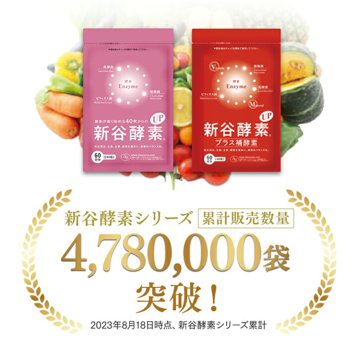 楽天市場】新谷酵素UPプラス補酵素（徳用サイズ約60日分） | 新谷酵素  
