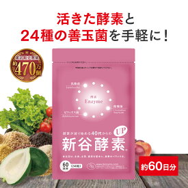 酵素が減り始める40代からの 新谷酵素UP(徳用サイズ約60日分) | 新谷酵素 サプリ サプリメント 酵素サプリメント 酵素サプリ 酵素 麹菌 乳酸菌 酪酸菌 ビフィズス菌 善玉菌 エンザイム 女性 50代 60代 男性 菌活 健康 オリゴ糖 40代 粒 70代 お腹 脂肪 朝 スッキリ 起きる