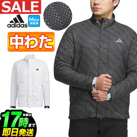 【40％OFF・SALE・セール】2023年 秋 冬 モデル adidas アディダス ゴルフウェア MKS21 BOSグラフィック 保温 中わた ジャケット （メンズ）