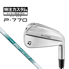 【メーカーカスタム】テーラーメイド 2024年モデル New P770 アイアン('24) P・770 単品 N.S. PRO 850GH/950GH neo NSプロ ネオ スチール