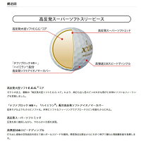 日本正規品【セール】ダンロップゼクシオプレミアムXXIOPREMIUMゴルフボール1ダース