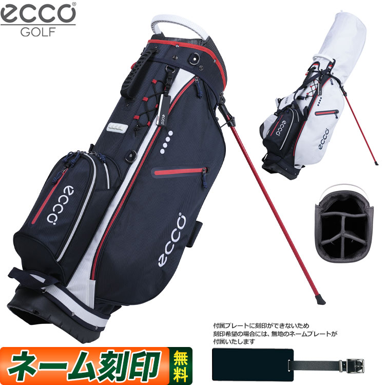 2023年モデル 日本正規品 ECCO エコー ゴルフ ECC002 スタンドキャディバック 9インチ キャディーバッグ