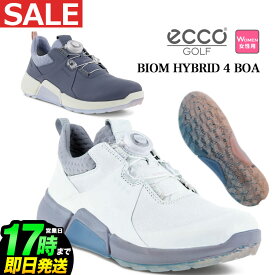 【セールSALE】日本正規品ECCO エコー ゴルフシューズ 108213 W BIOM Hybrid 4 BOA ウィメンズ バイオム・ハイブリッド・フォー ボア LADIES （レディース）[スパイクレス]