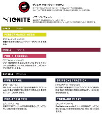 【日本正規品】2018年新作PUMAGOLFプーマゴルフ190582IGNITEPWRADAPTDISCイグナイトパワーアダプトディスクゴルフシューズ(メンズ)【U10】