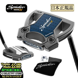 【日本正規品】2025年モデル Taylormade テーラーメイド ゴルフ Spider TOUR X スパイダーツアーX パター ガンメタル スモールスラントネック