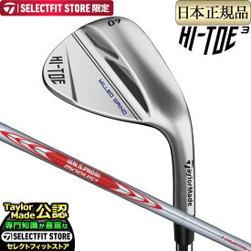【SELECTFIT STORE 限定】2023年モデル Taylormade テーラーメイド ゴルフ HI-TOE3 ハイ・トウ3 クローム ウェッジ N.S.PRO MODUS3 TOUR 115 NSプロ モーダス3
