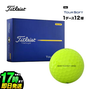 �y���{���K�i�z 2026 Titleist �^�C�g���X�g Tour Soft �c�A�[�\�t�g �C�G���[ �S���t�{�[�� 1�_�[�X