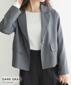 【スーパーSALE★1500円】クロップドジャケット レディース 春 秋 アウター テーラードジャケット ショート丈 クロップド丈 シンプル 羽織り 長袖 ゆったり 通勤 通学 オフィス ビジネス 入学式 入園式 卒業式 卒園式