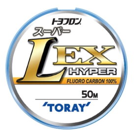 東レ(TORAY) トヨフロン スーパーL・EX ハイパー 50m 1.5号 ナチュラル