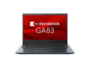 Dynabook dynabook GA83/XY(Ryzen7 7730U/16GB/256GB SSD(PCIe�ANVMe�Ή�)/13.3 FHD(���P�x)/LAN/W-LAN/BT5.1/�w��A��F��/Win11Pro) A6A1XYE7314A