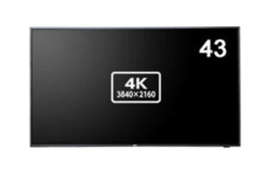 NEC 43�^�p�u���b�N�f�B�X�v���C K6F7060006 LCD-E438