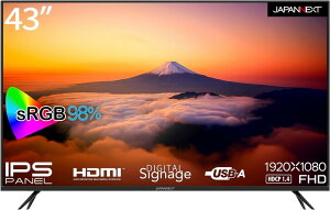 �W���p���l�N�X�g 43�C���` ���C�h�t���f�B�X�v���C(1920x1080/IPS/HDMIx3/USBx2/�X�s�[�J�[/������/2�N�ۏ�) JN-IPS43FHD-U