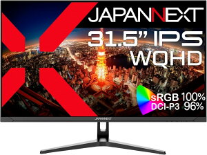 �W���p���l�N�X�g 31.5�C���` ���C�h�t���f�B�X�v���C(2560x1440/IPS/DP/HDMI/Type-C65W���d/�`���g/�����/2�N�ۏ�) JN-IPS315WQHDR-C65W