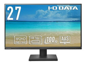 �A�C�E�I�[�E�f�[�^�@�� �u5�N�ۏ؁vUSB Type-C(R)����&WQHD�Ή� 100Hz 27�^�t���f�B�X�v���C LCD-CQ270SAX