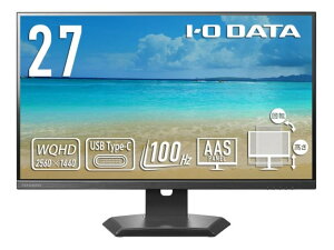 �A�C�E�I�[�E�f�[�^�@�� �u5�N�ۏ؁vUSB Type-C(R)����&�t���[�X�^�C���X�^���h�̗p WQHD�Ή� 100Hz 27�^�t�� LCD-CQ270SA-FX