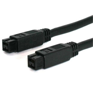 StarTech.com 3m IEEE1394b FireWire800�P�[�u�� 9�s��-9�s�� �t�@�C���[���C���[�P�[�u��(�I�X/�I�X) 1394_99_10