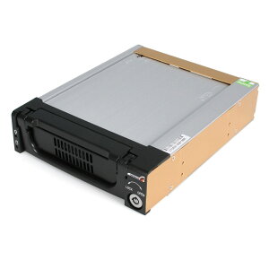 StarTech.com 5.25�C���`�x�C�����^3.5�C���`SATA HDD�p�n�[�h�f�B�X�N�P�[�X �A���~���u���b�N 5.25�C���` �n�[�h�f�B�X�N�E�����[�o�u���P�[�X DRW150SATBK