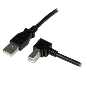 StarTech.com 3m USB 2.0 �P�[�u�� �^�C�vA (�I�X) - �^�C�vB/L�^�E���� (�I�X) �u���b�N USBAB3MR