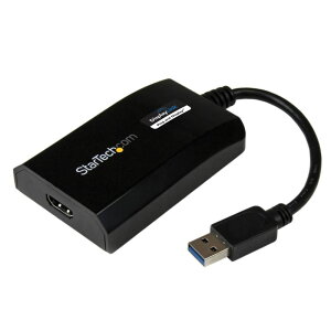 StarTech.com USB 3.0 - HDMI�ϊ��A�_�v�^ USB 3.0�ڑ��O�t��HDMI�A�_�v�^ �}���`���j�^�[�E�r�f�I�J�[�h Mac�Ή� DisplayLink�F�� HD 1080p USB32HDPRO